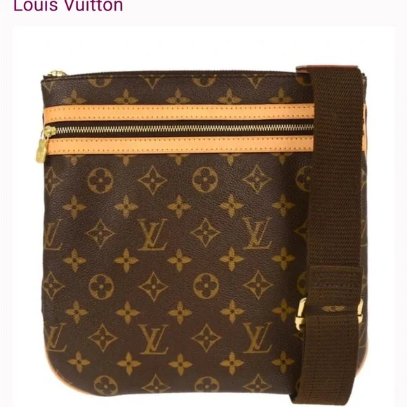 Louis Vuitton Brown Monogram Crossbody Bag - Picture 6 of 6